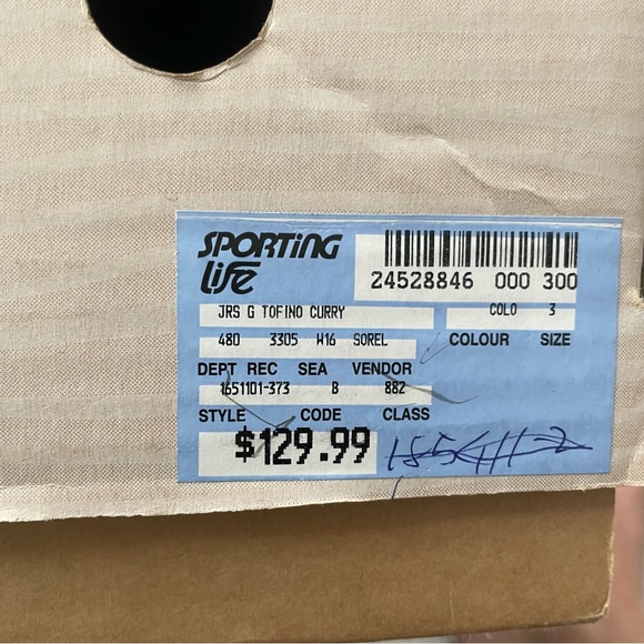 Sorel Torino Kids Waterproof Snow Boots- size 3 - Picture 5 of 5